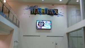 ハリファックス空港到着！
